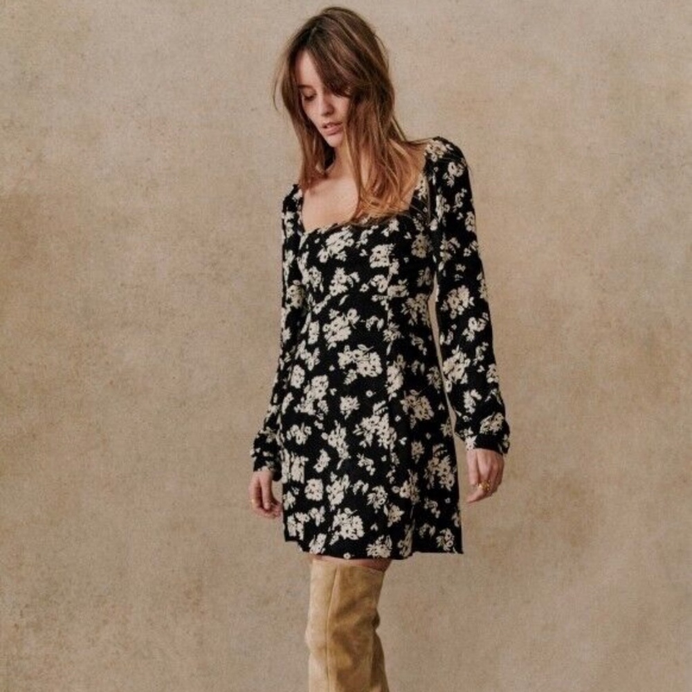 Sezane Carola Dress Floreale - Size 36